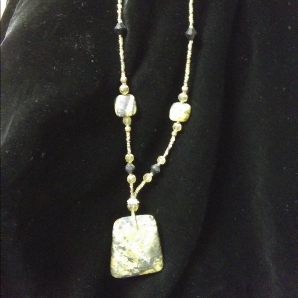 Stone necklace